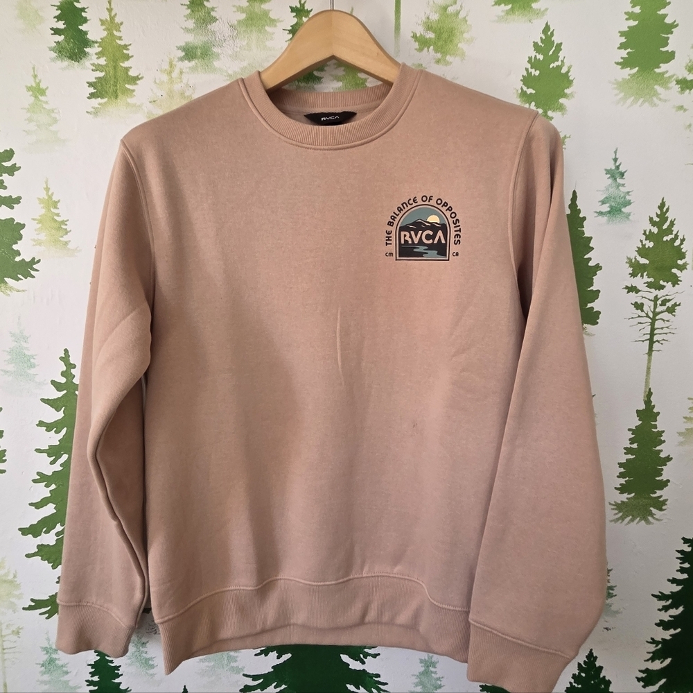 RVCA Men's Beige Sweater